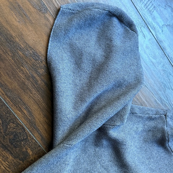 Gray long Korye Hooded Cardigan size 2X (C19) - Picture 7 of 7